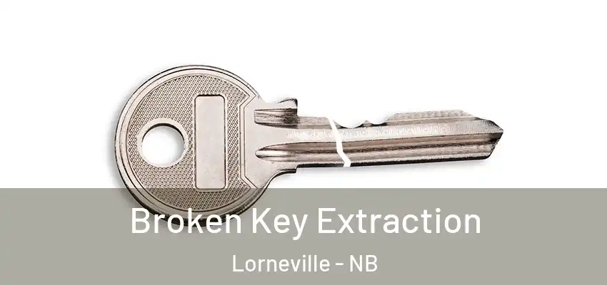  Broken Key Extraction Lorneville - NB