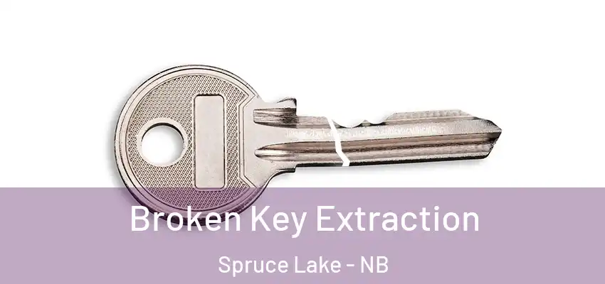  Broken Key Extraction Spruce Lake - NB