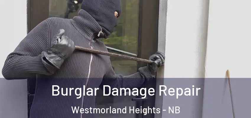  Burglar Damage Repair Westmorland Heights - NB