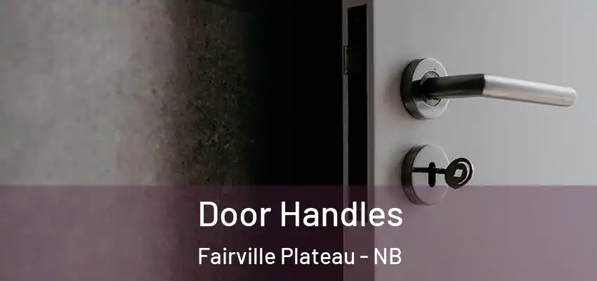  Door Handles Fairville Plateau - NB