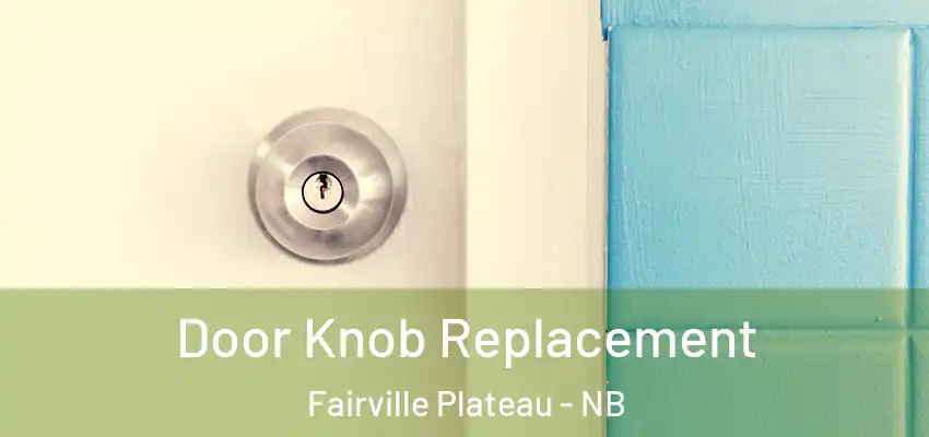  Door Knob Replacement Fairville Plateau - NB