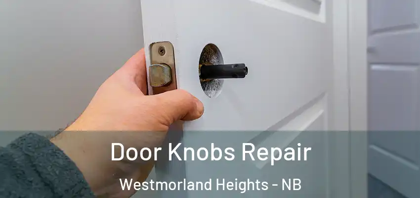 Door Knobs Repair Westmorland Heights - NB