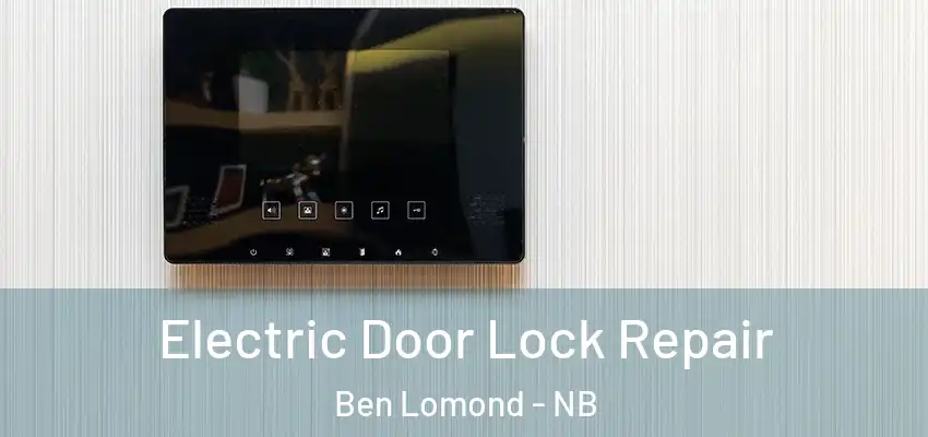  Electric Door Lock Repair Ben Lomond - NB