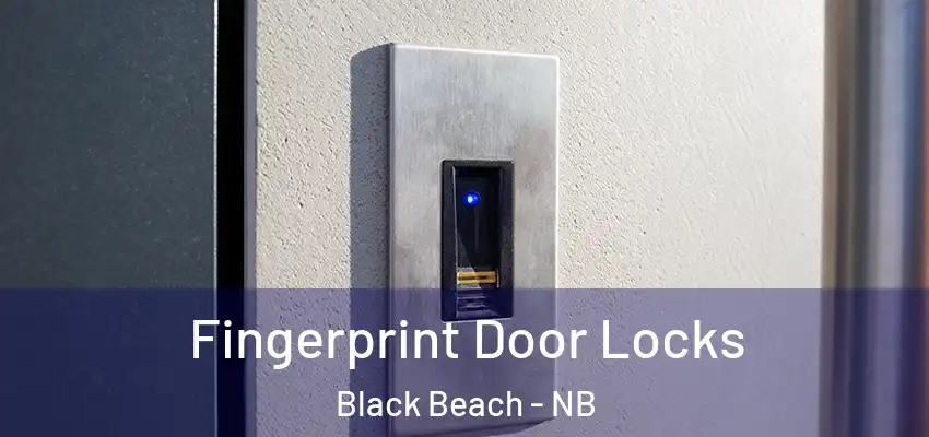  Fingerprint Door Locks Black Beach - NB