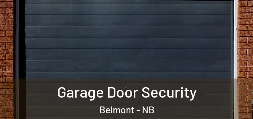  Garage Door Security Belmont - NB