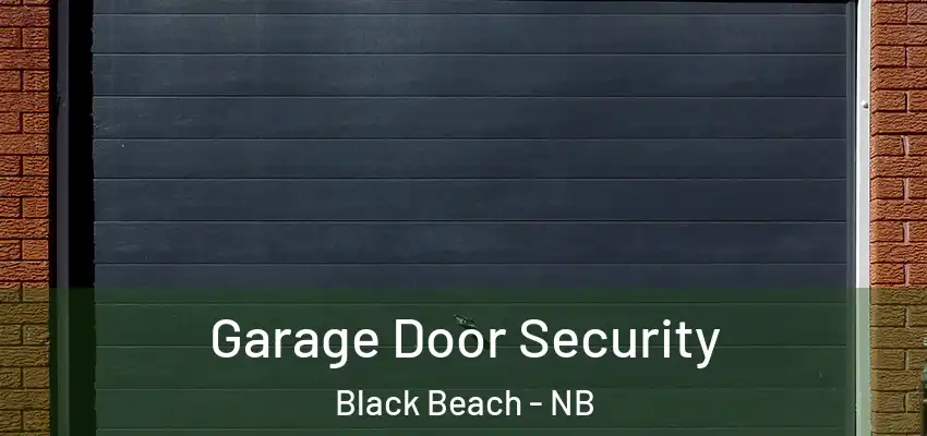  Garage Door Security Black Beach - NB