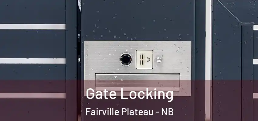  Gate Locking Fairville Plateau - NB