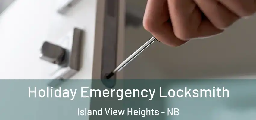  Holiday Emergency Locksmith Island View Heights - NB