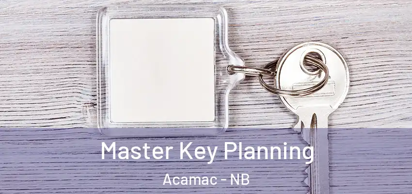  Master Key Planning Acamac - NB