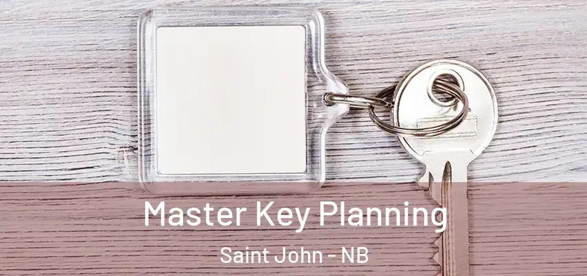  Master Key Planning Saint John - NB
