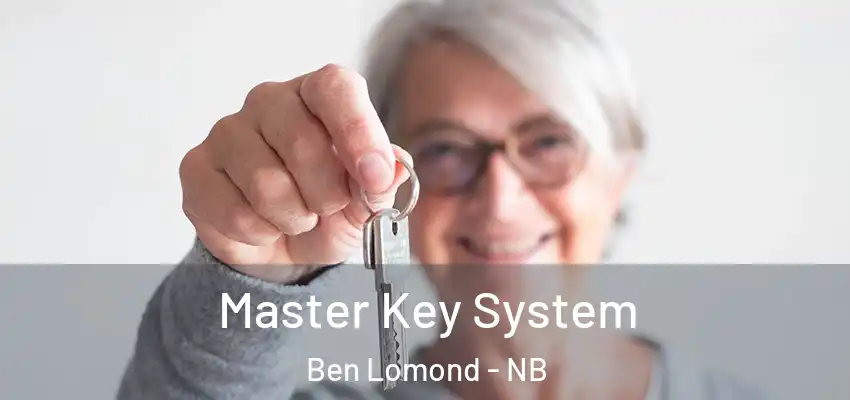  Master Key System Ben Lomond - NB