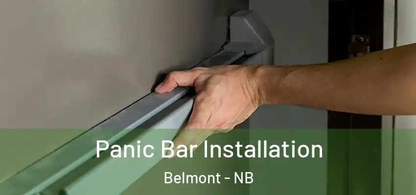  Panic Bar Installation Belmont - NB