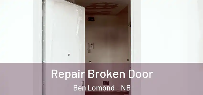  Repair Broken Door Ben Lomond - NB