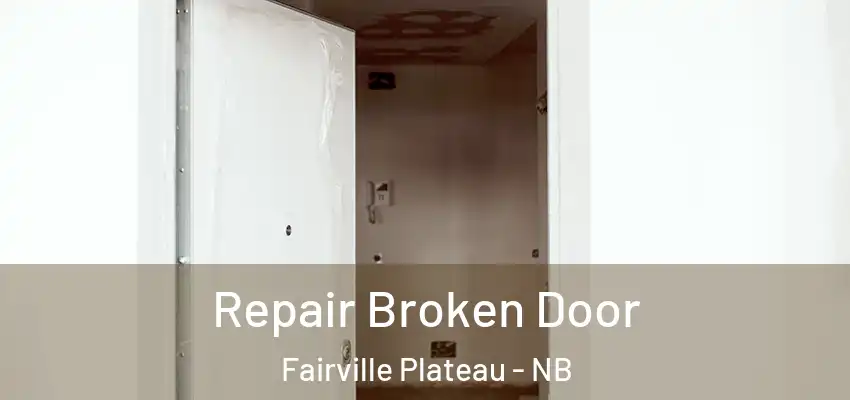  Repair Broken Door Fairville Plateau - NB