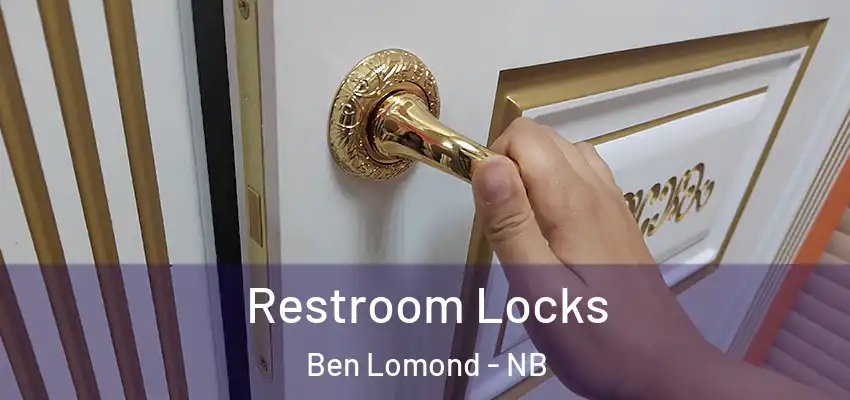  Restroom Locks Ben Lomond - NB