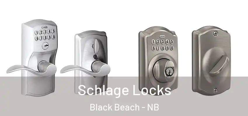  Schlage Locks Black Beach - NB